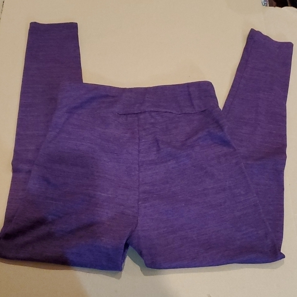 Time & Tru purple yoga pants Small EUC - Picture 5 of 5